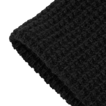 Unisex wollen halswarmer Equestro Zwart