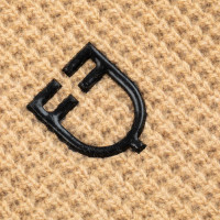 Unisex wollen halswarmer Equestro Zwart