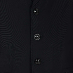 Wedstrijdjasje Equestro anatomisch heren vier knopen Zwart