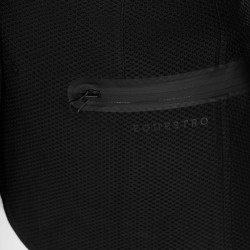 Veste de concours trois boutons fille en mesh Equestro Noir Veste de concours trois boutons fille en mesh Equestro Noir