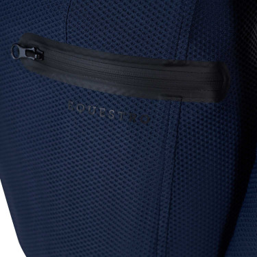Veste de concours trois boutons fille en mesh Equestro Veste de concours trois boutons fille en mesh Equestro