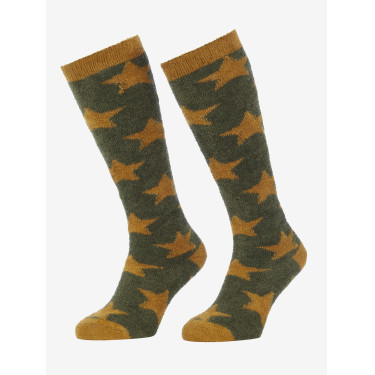 Chaussettes LeMieux Fluffies Sasha Star Alpine Chaussettes LeMieux Fluffies Sasha Star Alpine