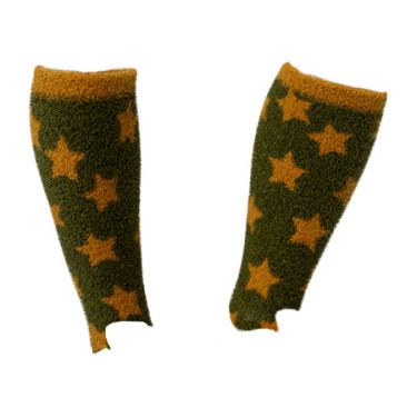 Chaussettes LeMieux Fluffies Sasha Star Alpine Marron Chaussettes LeMieux Fluffies Sasha Star Alpine Marron
