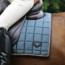 Tapis LeMieux Loire Classic Dressage Square Petrol Bleu