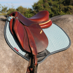 Tapis LeMieux Suede Close contact Square Glacier Bleu