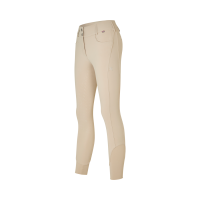 Broek met volledig zitvlak rechte snit dames Kingsland KLKira H-Shape Beige klinker