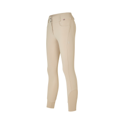 Pantalon à fond intégral coupe droite femme Kingsland KLKira H-Shape Beige pavé Pantalon à fond intégral coupe droite femme Kingsland KLKira H-Shape Beige pavé