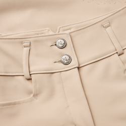 Pantalon à fond intégral coupe droite femme Kingsland KLKira H-Shape Beige pavé Pantalon à fond intégral coupe droite femme Kingsland KLKira H-Shape Beige pavé
