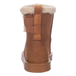 Bottes fourrées imperméables HKM Davos Legolin Camel Marron