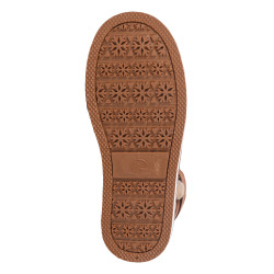 Bottes fourrées imperméables HKM Davos Legolin Camel Marron