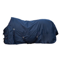 Buitendeken HKM Kombi 2 clip-in systeem Bleu foncé