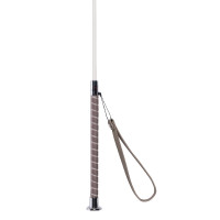 Cravache de dressage HKM Velvet Taupe