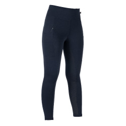 Leggings HKM Cosy II Style Vollbesatz 1/1 aus Silikon Donkerblauw Leggings HKM Cosy II Style Vollbesatz 1/1 aus Silikon Donkerblauw