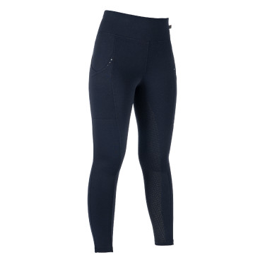 Leggings HKM Cosy II Style Vollbesatz 1/1 aus Silikon Donkerblauw Leggings HKM Cosy II Style Vollbesatz 1/1 aus Silikon Donkerblauw