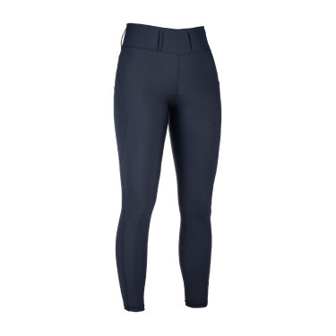 Legging HKM Jil High Waist met siliconen kniestukken Donkerblauw