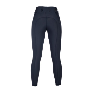 Legging HKM Jil High Waist met siliconen kniestukken Donkerblauw
