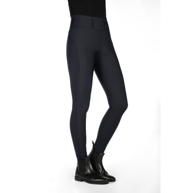 Legging HKM Jil High Waist met siliconen kniestukken Zwart