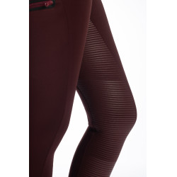 Legging Lauria Garrelli Livigno fond 1/1 en silicone Bordeaux