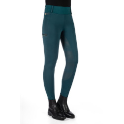 Legging Lauria Garrelli Livigno fullseat 1/1 in siliconen Donkergroen Legging Lauria Garrelli Livigno fullseat 1/1 in siliconen Donkergroen