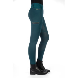 Legging Lauria Garrelli Livigno fullseat 1/1 in siliconen Donkergroen Legging Lauria Garrelli Livigno fullseat 1/1 in siliconen Donkergroen