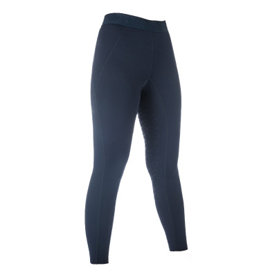 Legging HKM Tabea fond 1/1 en silicone Bleu foncé
