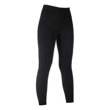 Legging HKM Tabea fond 1/1 en silicone Noir