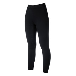 Legging HKM Tabea fond 1/1 en silicone Noir