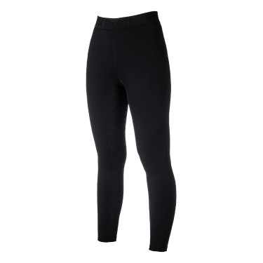 Legging HKM Tabea fond 1/1 en silicone Noir Legging HKM Tabea fond 1/1 en silicone Noir