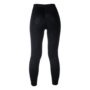 Legging HKM Tabea fond 1/1 en silicone Noir Legging HKM Tabea fond 1/1 en silicone Noir
