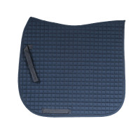 Tapis de selle de dressage Horze River Bleu foncé / bleu foncé Tapis de selle de dressage Horze River Bleu foncé / bleu foncé