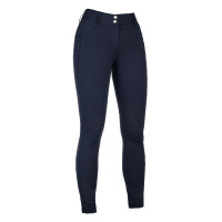 Pantalon HKM Ari taille moyenne basanes en silicone Bleu foncé