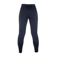 Pantalon HKM Ari taille moyenne basanes en silicone Blanc