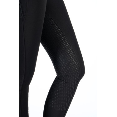 Broek HKM Ari middelhoge taille volledig siliconen zitvlak Zwart