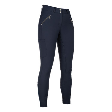 Pantalon HKM Lia taille haute fond 1/1 en silicone Pantalon HKM Lia taille haute fond 1/1 en silicone