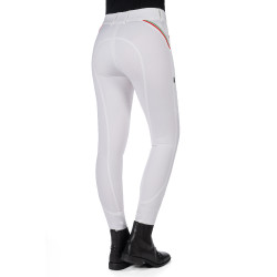 Pantalon Lauria Garrelli Livigno Sportive fond 1/1 en silicone Blanc
