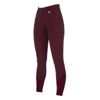 Pantalon HKM Lauria Garrelli fond 1/1 en silicone Bordeaux