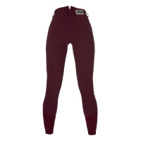 Pantalon HKM Lauria Garrelli fond 1/1 en silicone Bordeaux