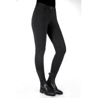 Pantalon chauffant HKM Comfort Style 1/1 en silicicone Bleu foncé Pantalon chauffant HKM Comfort Style 1/1 en silicicone Bleu foncé