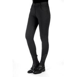 Pantalon chauffant HKM Comfort Style 1/1 en silicicone Noir Pantalon chauffant HKM Comfort Style 1/1 en silicicone Noir