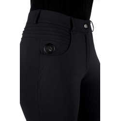 Pantalon chauffant HKM Comfort Style 1/1 en silicicone Noir Pantalon chauffant HKM Comfort Style 1/1 en silicicone Noir