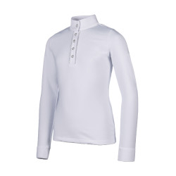 Polo de concours HKM Emilia Kids Blanc