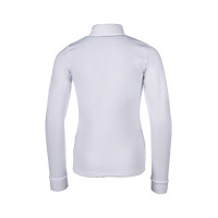 Polo de concours HKM Emilia Kids Blanc Polo de concours HKM Emilia Kids Blanc