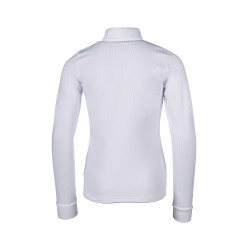 Polo de concours HKM Emilia Kids Blanc