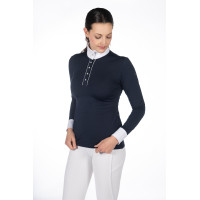 Polo de concours HKM Emilia Blanc Polo de concours HKM Emilia Blanc