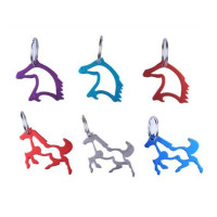Porte-clé ouvre-bouteille HKM Alu Assorties