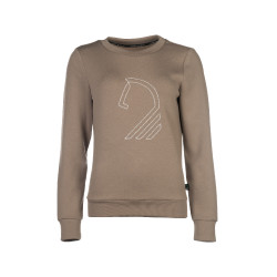 Pull Lauria Garrelli Livigno Paardenhoofd Taupe Bruin