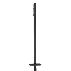 Rênes en cuir HKM revêtement en caoutchouc Sophie Noir Rênes en cuir HKM revêtement en caoutchouc Sophie Noir