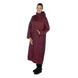 Veste HKM Julie extra longue Bordeaux