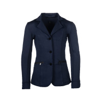 Veste de concours HKM Alison Kids Bleu foncé Veste de concours HKM Alison Kids Bleu foncé