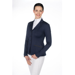 Veste de concours HKM Alison Bleu foncé Veste de concours HKM Alison Bleu foncé